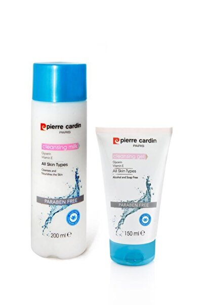 Pierre Cardin Yüz Temizleme Sütü& Temizleme Jeli-2'li Bakım Seti