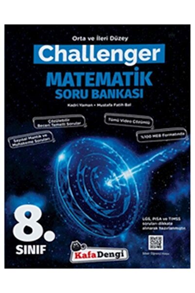 Kafa Dengi Yayınları 8. Sınıf CHALLENGER Matematik Soru Bankası - Tümü Video ...