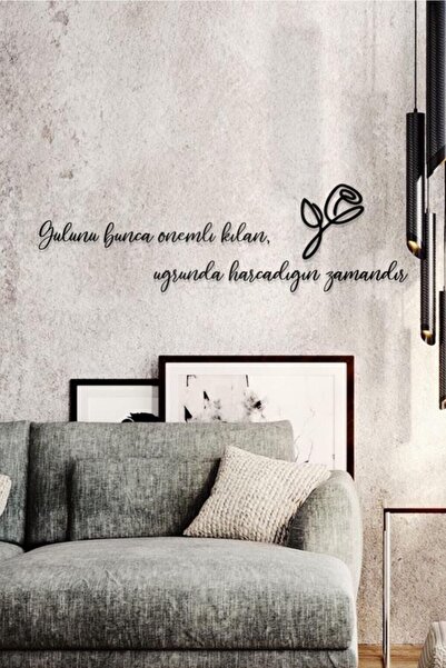 AHWALL Küçük Prens, Gülü Bunca Önemli Kılan Uğruna Harcadığın Zamandır Yazılı...