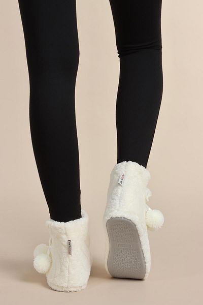 RedPlay Women's Winter Slippers Home Boots Patterned Velsoft