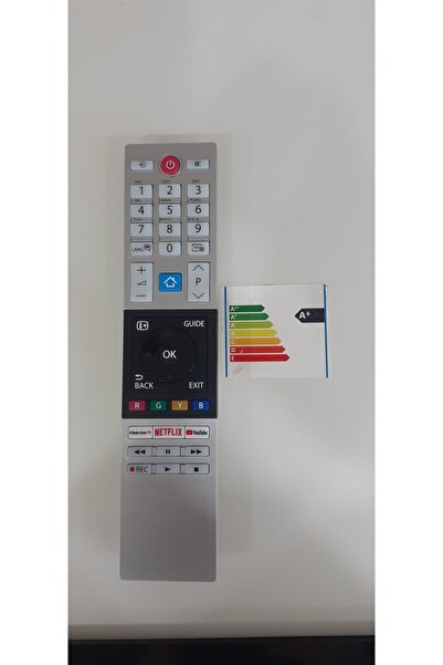 Toshiba Toshıba Ct-8533 Netflıx-play-rakuten Tv Tuşlu Lcd-led Tv Kumanda Kılıflı