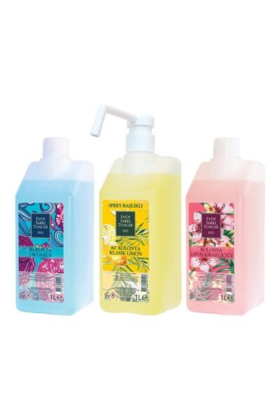 Eyüp Sabri Tuncer Klasik Limon Kolonyası Sprey Başlıklı, Okyanus Ve Japon Kir...