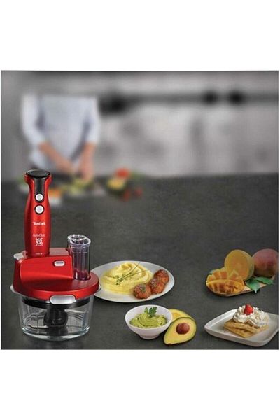 TEFAL Activflow Pro Extreme Red 1500W Glass Blender Set