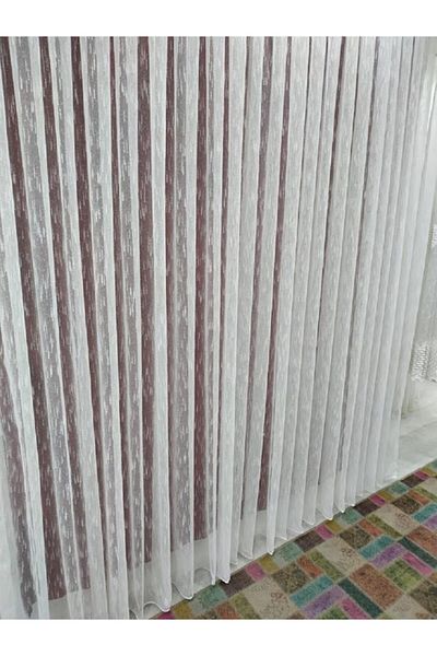 evihtiyaclarim by IOC Linen Tulle Curtain Rain Drop Does Not Like Iron Tulle Curtain