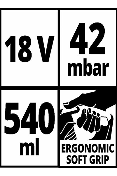 Einhell Te-vc 18 Li Akülü El Süpürgesi + 4.0 Ah Starter Kit