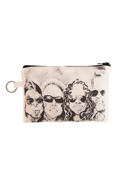Bant Giyim Metallica Cloth Clutch Handbag