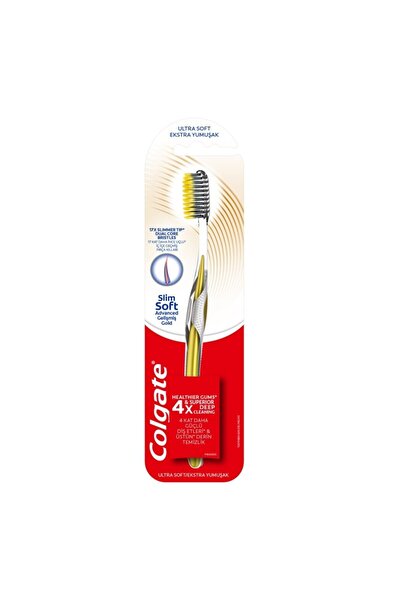 Colgate Slim soft advanced gold toothbrush