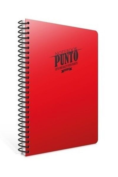 Gıpta Punto A4 140 Sheets Lined Plastic Cover Spiral Notebook