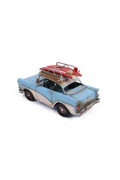 Skygo Vintage Figurine - Decorative Metal Car Framed Gift