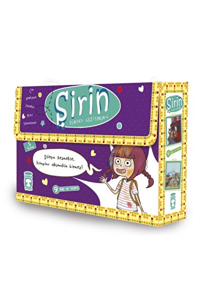 Timaş Çocuk Timaş Şirin Serisi Dünyayı Geziyorum 2. Set (5 Kitap)