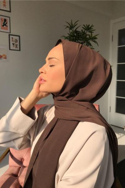 VALORSCARF Soft Yeşil Medine Ipeği Şal