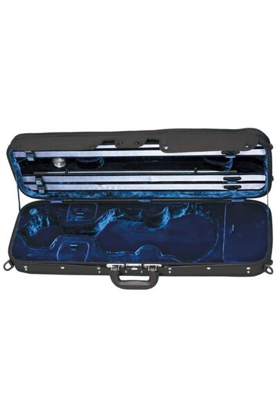 GEWA Keman Kutu Liuteria Maestro-dikdörtgen 2.8kg Siyah-mavi