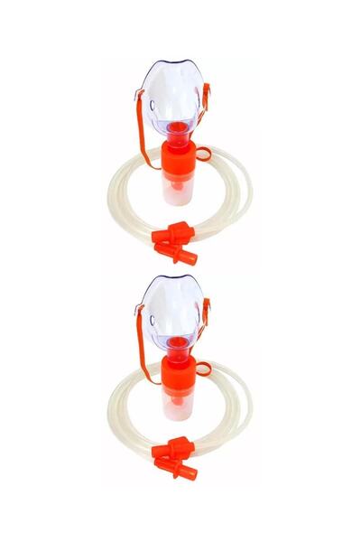 Alpha Hazneli Pediatrik (çocuk ) Oksijen Maskesi Nebulizatör Maske 2li