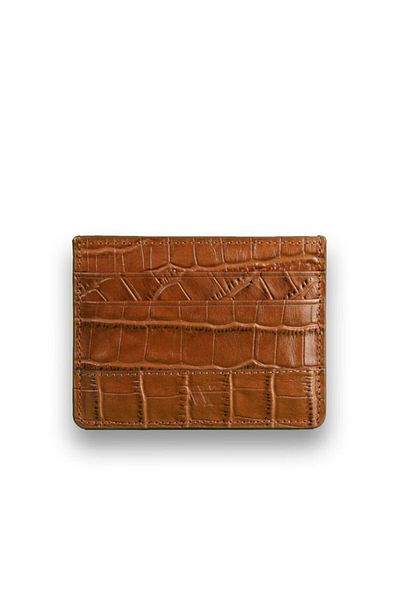My Valice Unisex Genuine Leather Wallet And Card Holder 1802 Tan