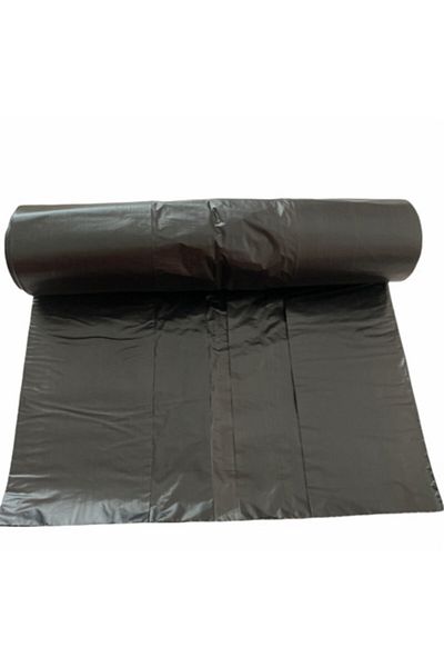 RENK YAPI RÜYASI Sturdy Large Size Black Garbage Bag Suitable For Building Cleaning Office Garbage 80*110 A Roll 10 Pcs