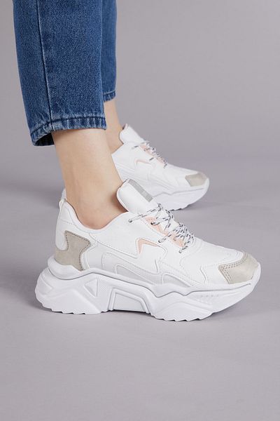 Tonny Black Sneaker - Weiß - Flacher Absatz