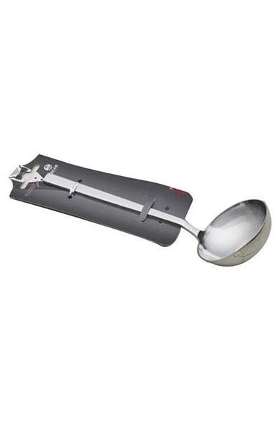 ACAR Gray Steel Serving Ladle
