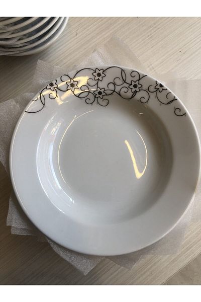 Güral Porselen Güral 19 Cm Pitting Plate Set of 6