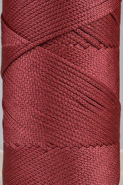 SENSY Premium 400 gr Polyester Macrame Thread 2 Mm Set of 2 Dusty Rose Macrame Thread Suppla Bag Thread No:4