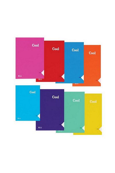 KESKİN COLOR Cool A5 60 de coli cu copertă PP cu linii Caiet de școală ( 450631 -99)