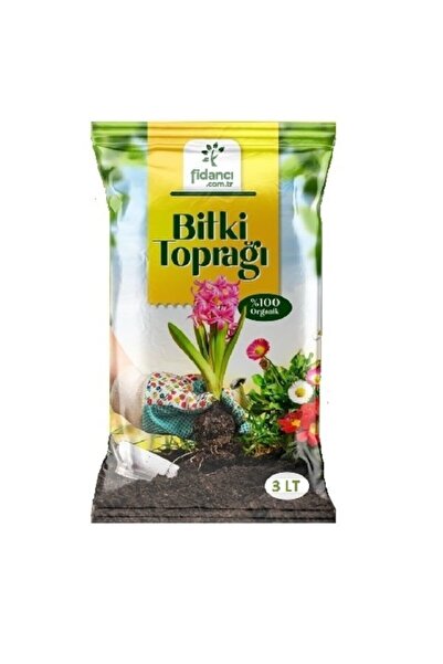 Yalova Fidan Market 3 Litre Torf Bitki Toprağı Çiçek Toprağı Perlit Cocopeat ...