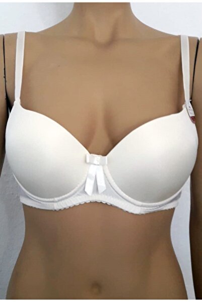 TülaysHandCraft حمالة صدر نسائية بيضاء مبطنة ومبطنة ومبطنة