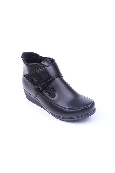 EDİK 304 Thermo Sole Marime Mare (38-42) Cizme negre pentru mama pentru damă 