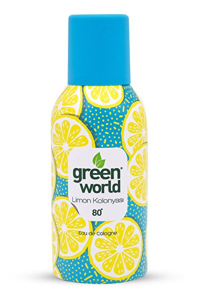 Green World Aerosol Sprey Kolonya Limon 150 ml