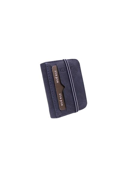 MKM MAN Nubuck Card Holder & Wallet Vertical Model Elastic