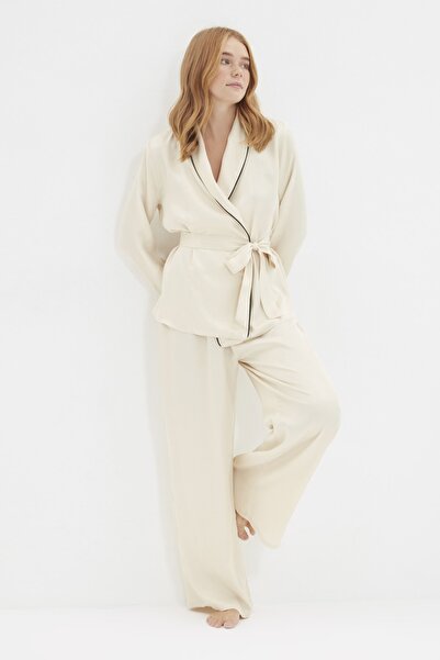 Trendyol Collection Pyjama - Beige - Unifarben