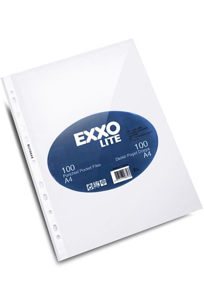 Exxo Lite A4 Bag File 100 Pieces 5 Packs
