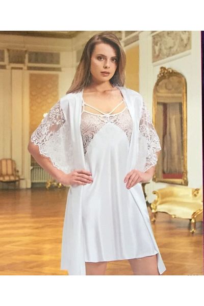 Nurteks 5388 Model Set cămașă de noapte și halat