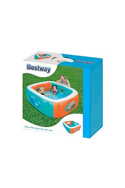 BESTWAY 51132 Model Transparent Square Window Pool