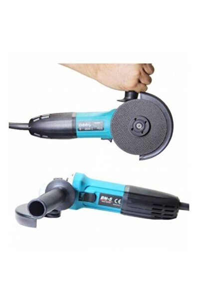 morponi Banco Bn-5 1000 W 6 Devir Ayarlı Profesyonel Avuç Içi Spiral Taşlama Makinesi 125 Mm Mavi