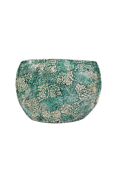 Misiny -yumurta Kabuğu Kakma Vazo -yeşil