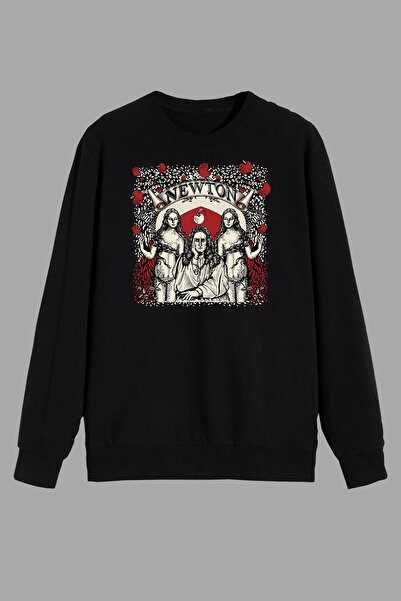 perseusshopping Lekar Isak Njutn Štampano Crna majica