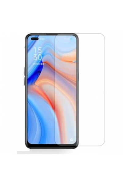 Genel Markalar Oppo Reno 4 Kırılmaz Ekran Koruyucu Temperli Cam