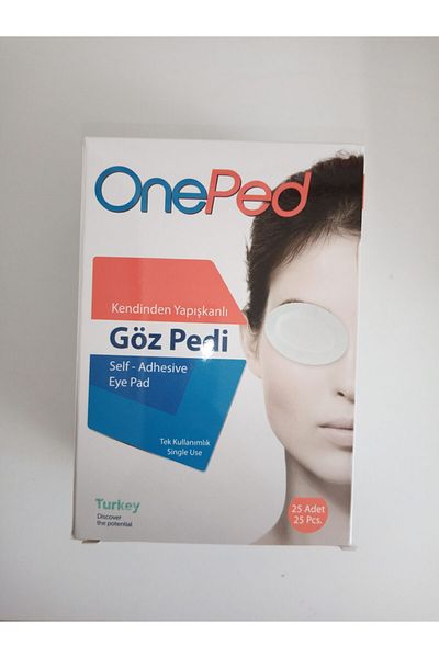 ONE PED Oneped 25 Pack Self Adhesive Eye Pads
