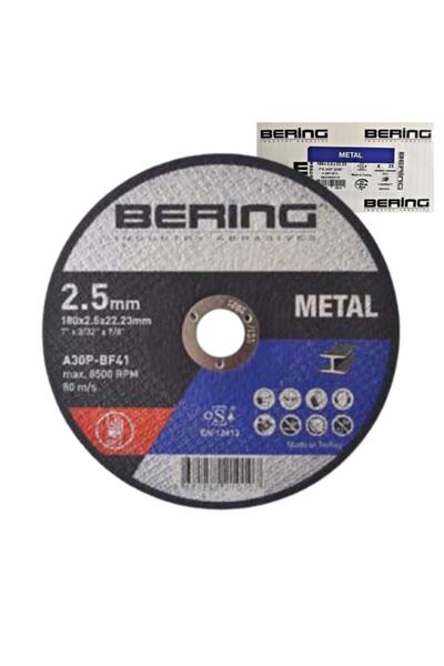 Metal Kesici Taş 180x2.5x22.23 25 Adet