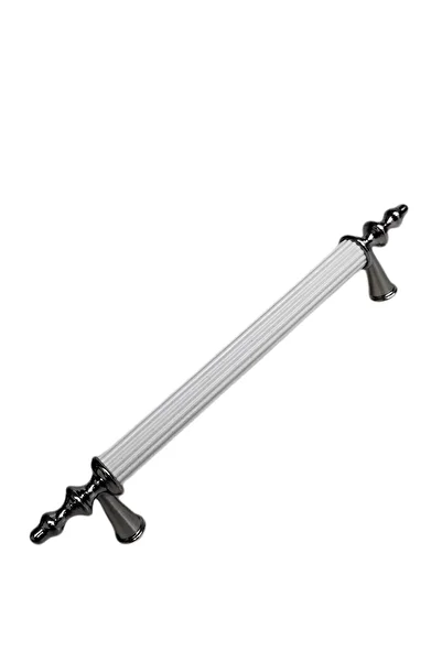 Lina Modele de mânere rustice de lux, dulap de bucătărie modernă, sertar, mâner de mobilier 192 mm alb-crom