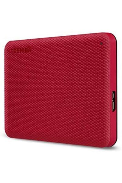 Toshiba Canvio Advance Hdtca20Er3Aa 2Tb 2.5" USB 3.2 Gen-1 Portable Hdd - Red