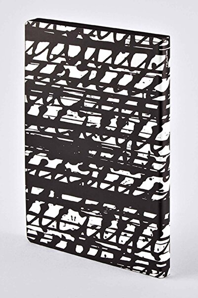 NUUNA Gray Dotted Notebook Scrıpt (A5 Premium Paper - 176 Pages)