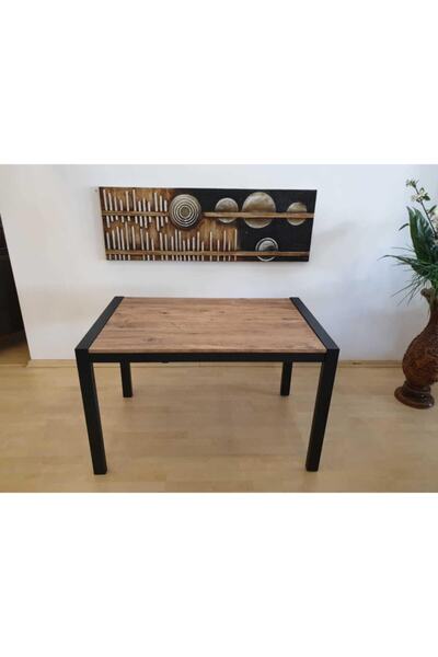 erezoğulları Açılır Yemek Toplantı Masası Ve 4 Ad Bahar Sandalye Takımı 75*120 cm