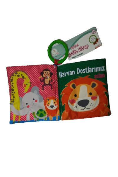 BABYCİM Hışırtılı Eğitici Hayvanlar Ilk Kitabım Urt003-14