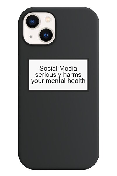 shoptocase Iphone 13 Lansman Social Media Desenli Telefon Kılıfı