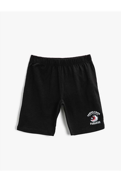Koton Shorts - Schwarz - Mittlerer Bund
