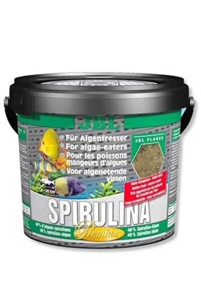 JBL Spirulina %40 Flakes Balık Yemi 50 Gr.