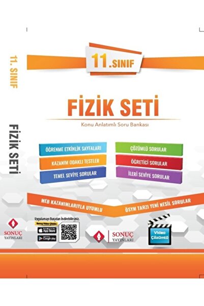 Sonuç Yayınları 11. Sınıf Fizik Seti (orjinal Baskı)