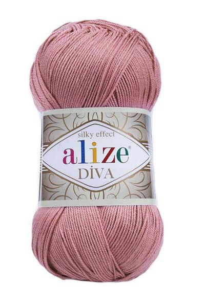 Alize Diva 100 Gr Micro Fiber Mercerized Hand Knitting Yarn