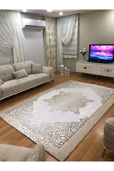 zirvetedarik غطاء سجاد مطاطي من القماش المخملي